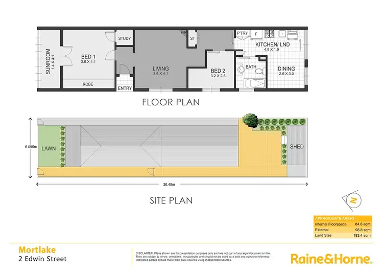 Floorplan of Homely house listing, 2 Edwin Street, Mortlake NSW 2137