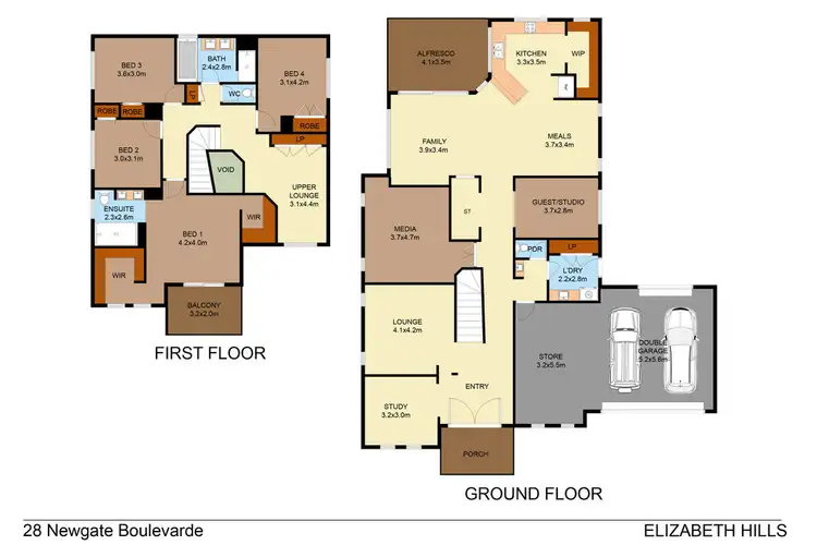 Floorplan of Homely house listing, 28 Newgate Boulevard, Elizabeth Hills NSW 2171