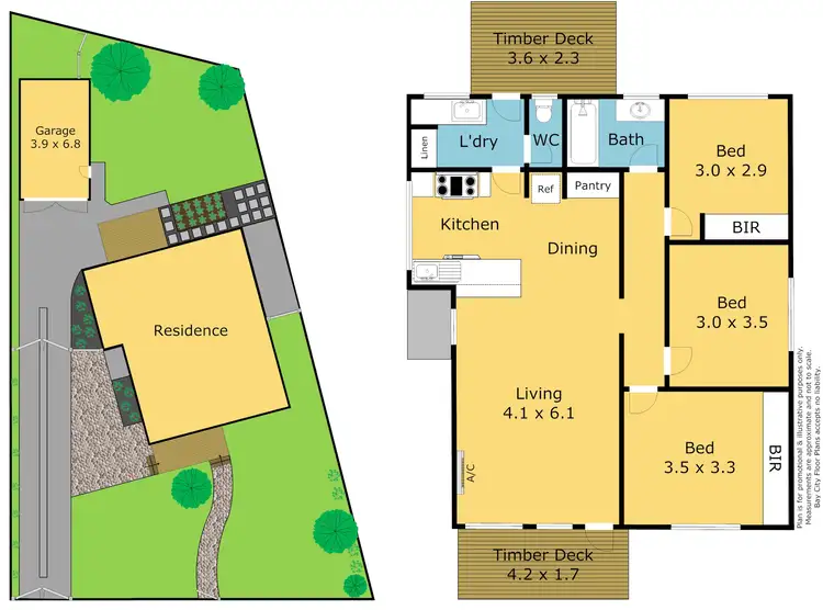 Floorplan of Homely house listing, 17 Neptune Avenue, Newcomb VIC 3219