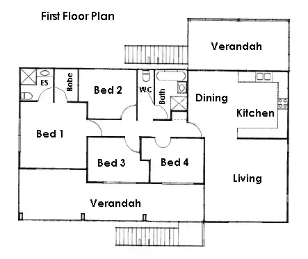 Floorplan of Homely house listing, 14 Bowerbird Place, Howard Springs NT 835