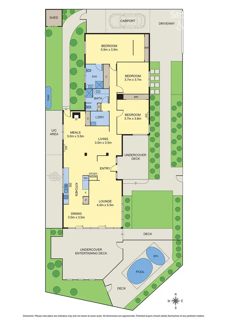 Floorplan of Homely house listing, 80 South Circular Road, Gladstone Park VIC 3043