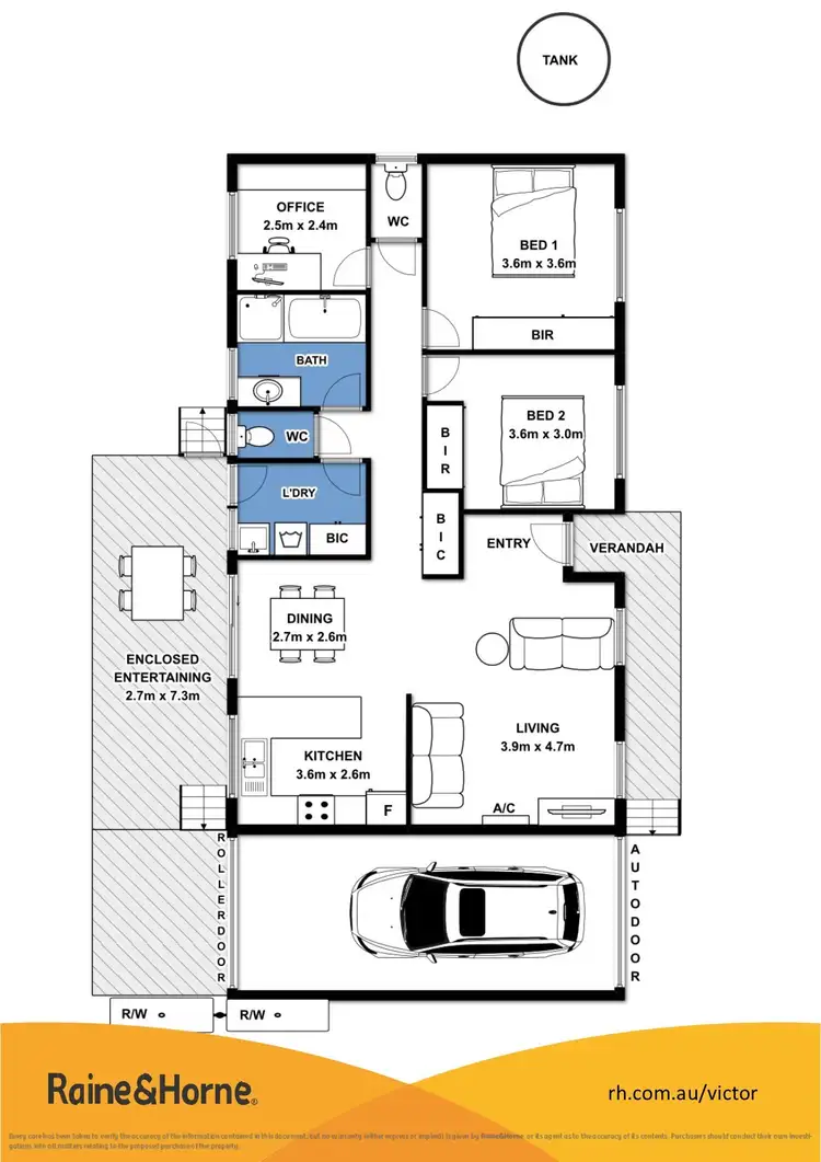 Floorplan of Homely house listing, 184 Rosetta Village, 1-27 Maude Street, Encounter Bay SA 5211