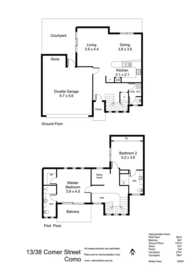 Floorplan of Homely house listing, 13/38 Comer Street, Como WA 6152