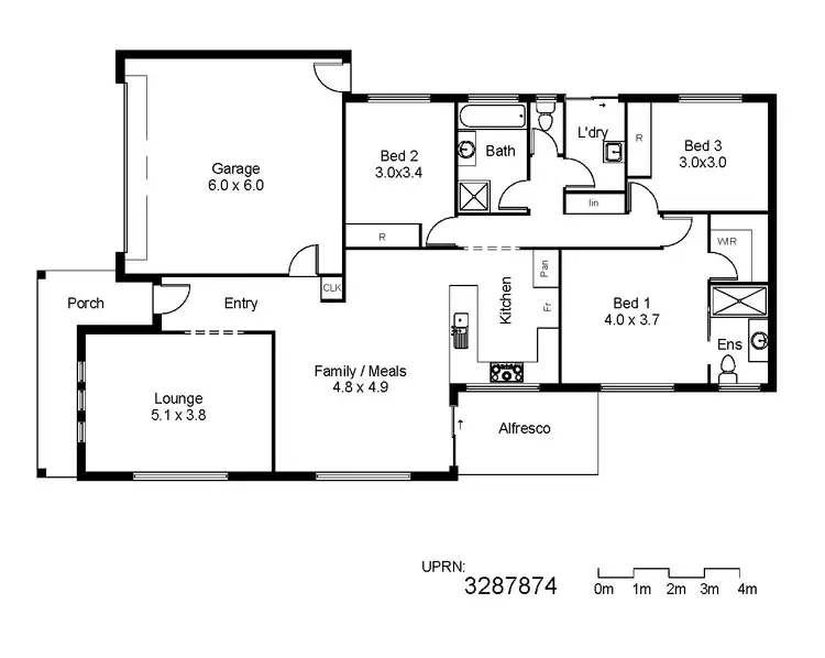 Floorplan of Homely house listing, Address available on request