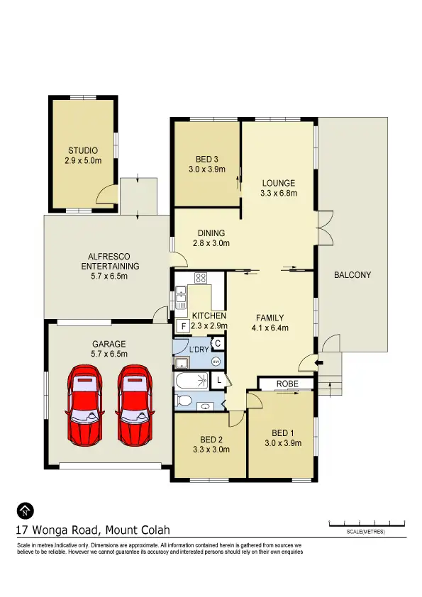 Floorplan of Homely house listing, 17 Wonga Road, Mount Colah NSW 2079