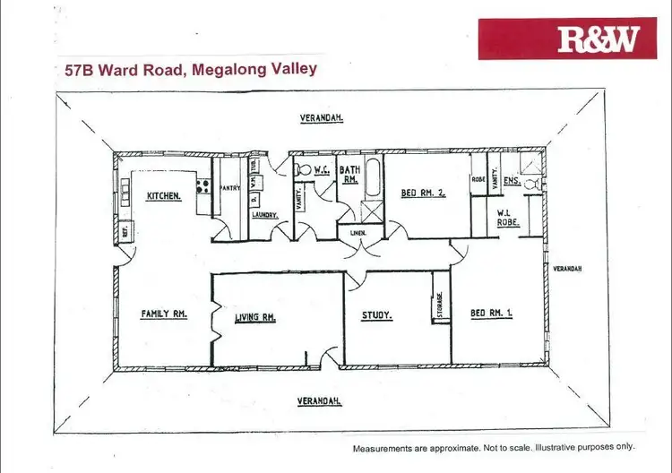 Floorplan of Homely rural property listing, 57B Ward Road, Megalong NSW 2785