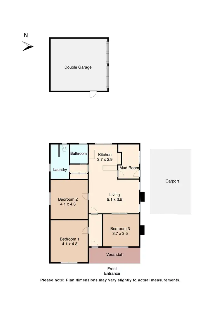 Floorplan of Homely house listing, 851 Linton-Carngham Road, Snake Valley VIC 3351