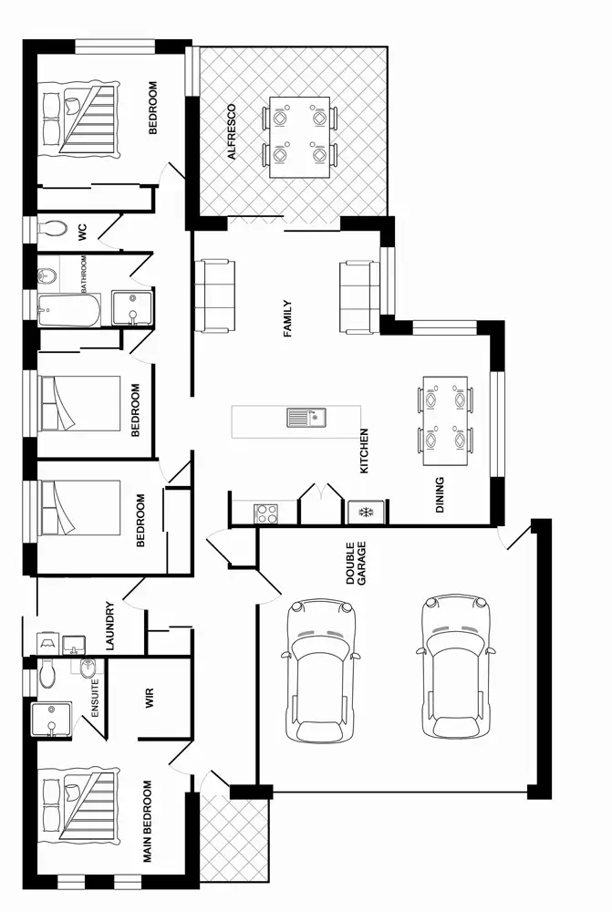 Floorplan of Homely house listing, 35 Casuarina Circuit, Heathwood QLD 4110