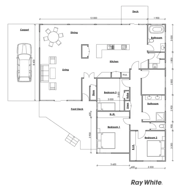 Floorplan of Homely house listing, 8 Cowan Road, Taree NSW 2430