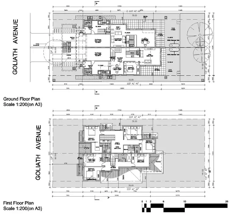 Floorplan of Homely semi-detached listing, 86 Goliath Avenue, Winston Hills NSW 2153
