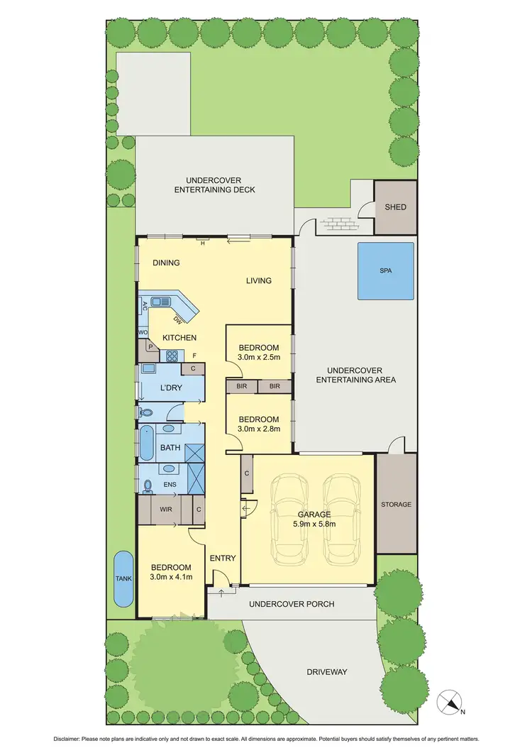 Floorplan of Homely house listing, 4 Rockbank Court, Tarneit VIC 3029