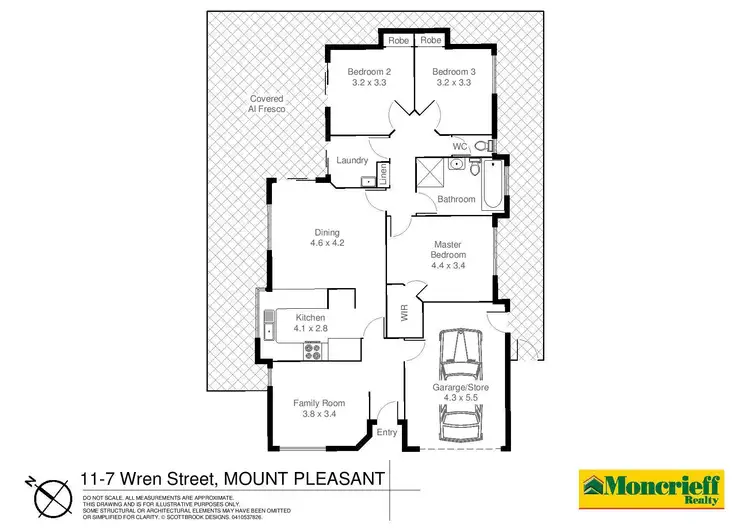 Floorplan of Homely house listing, 11/7 Wren Street, Mount Pleasant WA 6153