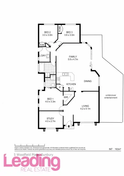 Floorplan of Homely house listing, 5 Woodfield Place, Sunbury VIC 3429
