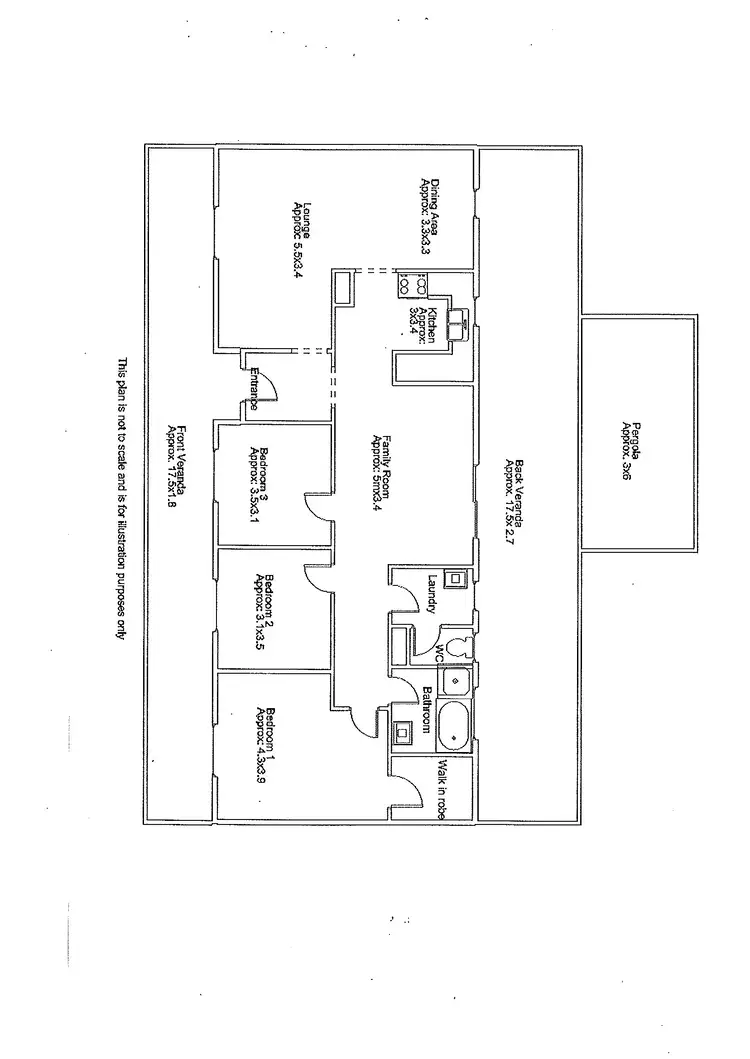 Floorplan of Homely house listing, 55 Distillery Road, Glossop SA 5344