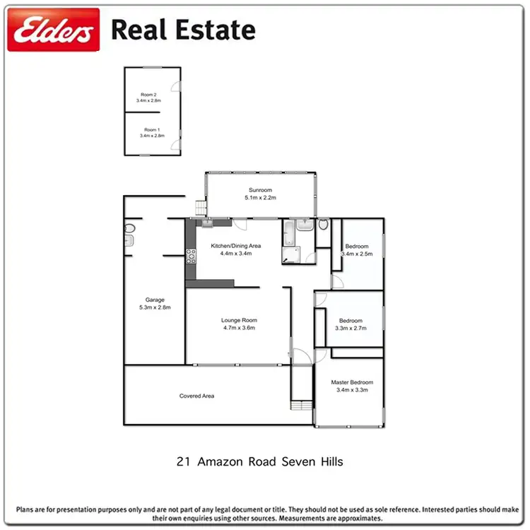 Floorplan of Homely house listing, 21 Amazon Road, Seven Hills NSW 2147