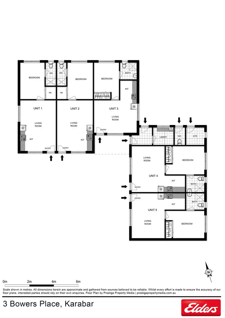 Floorplan of Homely block of units listing, 3 Bowers Place, Karabar NSW 2620