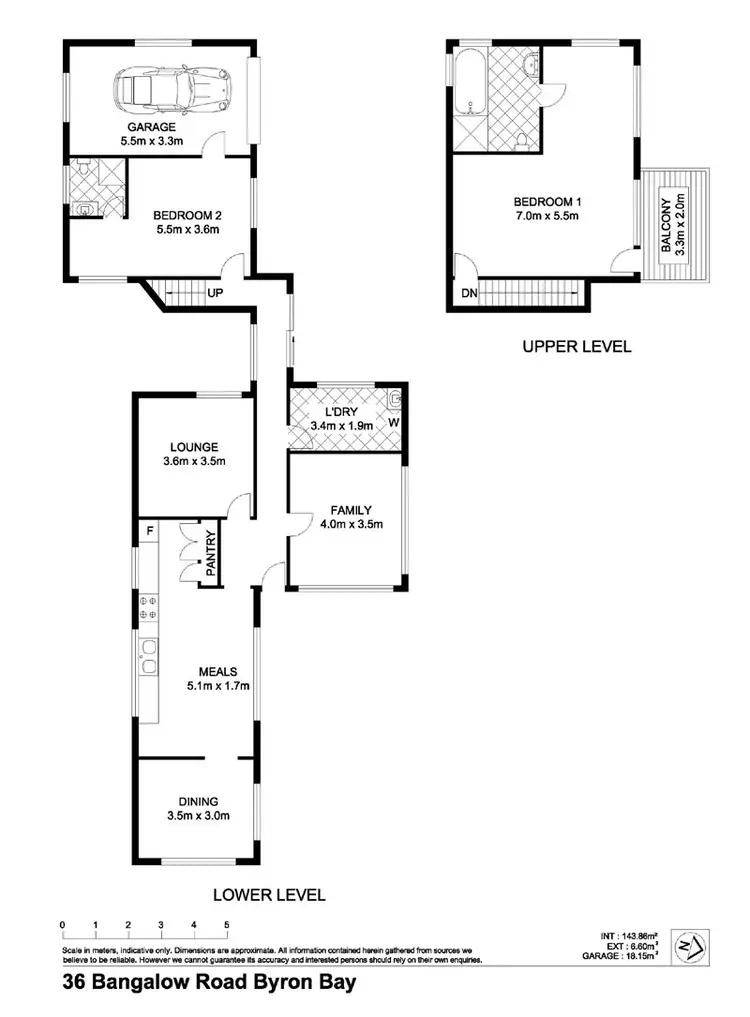 Floorplan of Homely house listing, 36 Bangalow Road, Byron Bay NSW 2481
