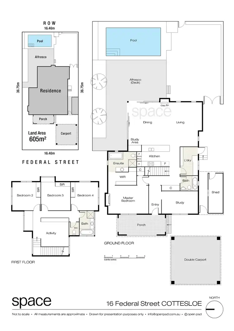 Floorplan of Homely house listing, 16 Federal Street, Cottesloe WA 6011