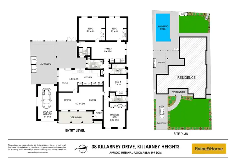 Floorplan of Homely house listing, 38 Killarney Drive, Killarney Heights NSW 2087