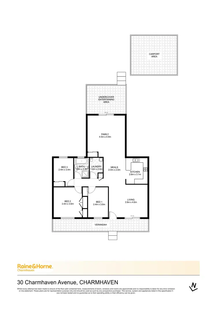 Floorplan of Homely house listing, 30 Charmhaven Avenue, Charmhaven NSW 2263