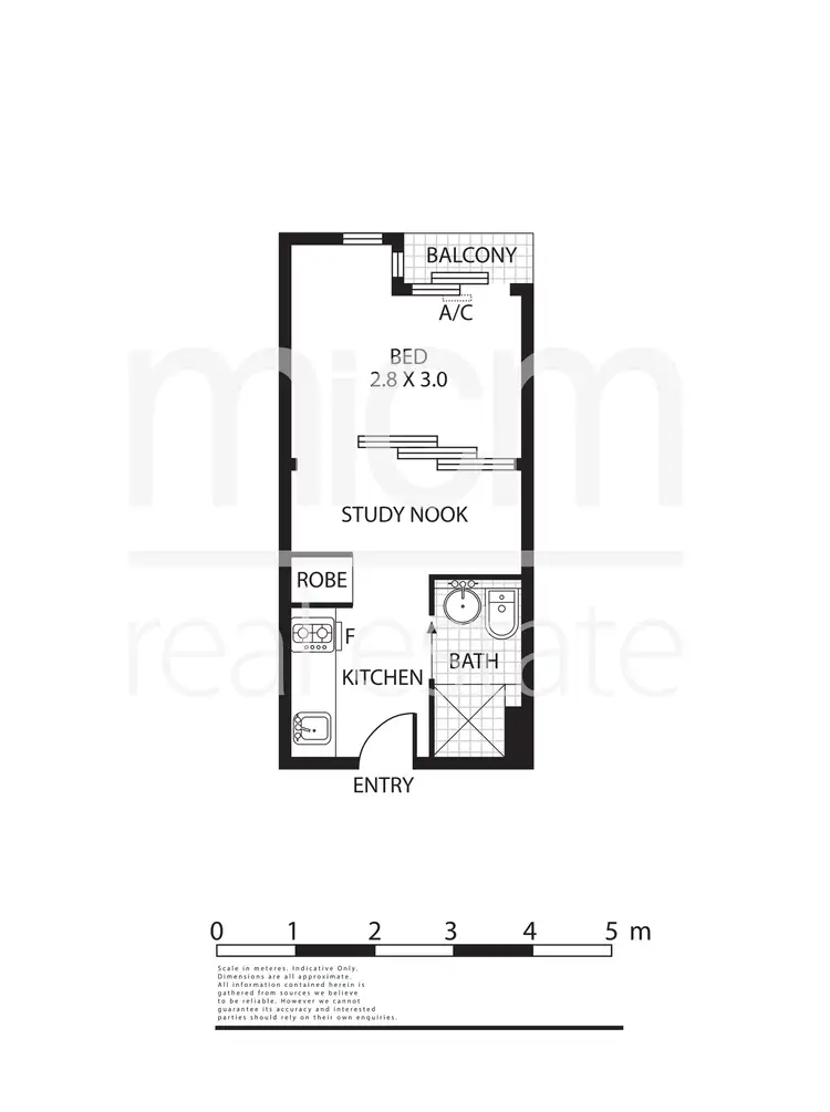 Floorplan of Homely apartment listing, 1202/131 Pelham Street, Carlton VIC 3053