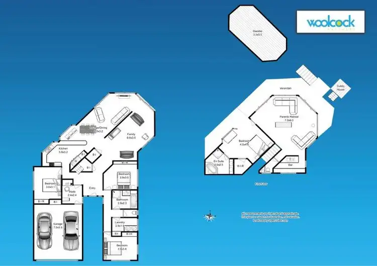 Floorplan of Homely house listing, 3 Eversham Close, Prospect Vale TAS 7250