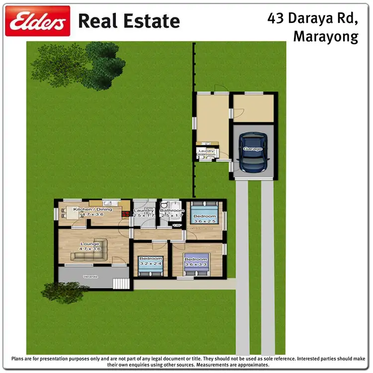 Floorplan of Homely house listing, 43 Daraya Road, Marayong NSW 2148