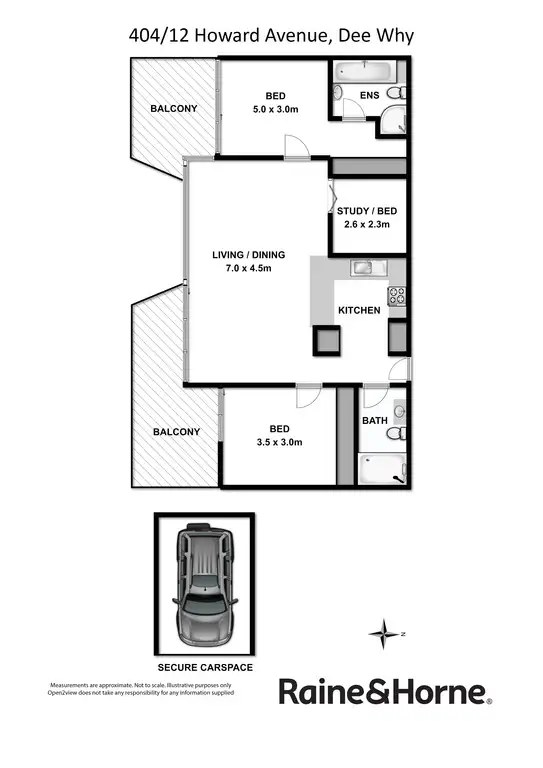 Floorplan of Homely unit listing, Address Available on Request, Dee Why NSW 2099