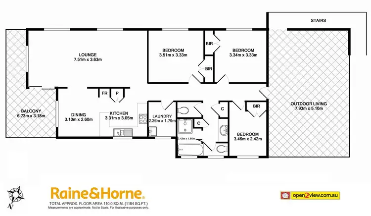 Floorplan of Homely unit listing, 2/374 Beach Road, Batehaven NSW 2536