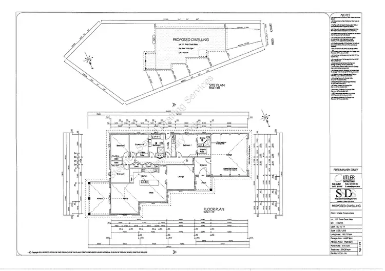 Floorplan of Homely house listing, 10 Press Court, Kelso NSW 2795