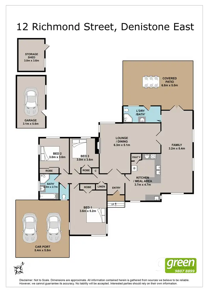 Floorplan of Homely house listing, 12 Richmond Street, Denistone East NSW 2112