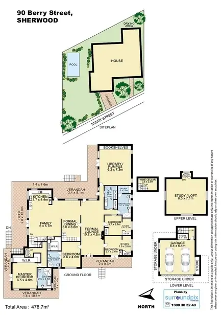 Floorplan of Homely house listing, 90 Berry Street, Sherwood QLD 4075