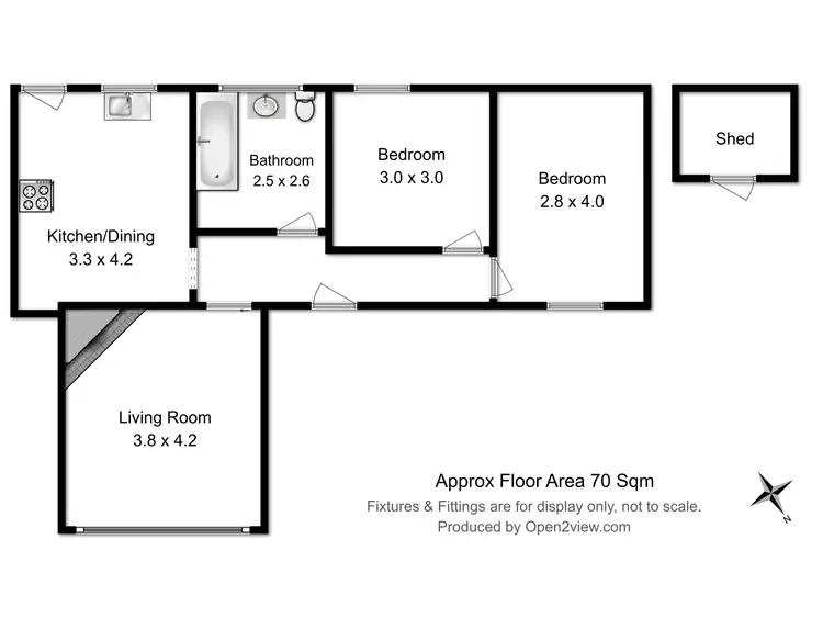 Floorplan of Homely house listing, 50 Salvator Road, West Hobart TAS 7000