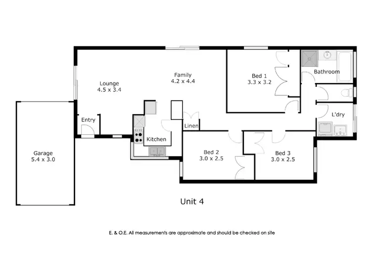 Floorplan of Homely villa listing, 4/89 Great Northern Highway, Midland WA 6056
