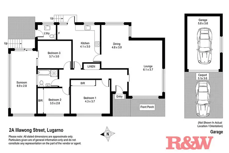 Floorplan of Homely house listing, 2A Illawong St (Cnr of Woodlands Ave & Illawong St), Lugarno NSW 2210