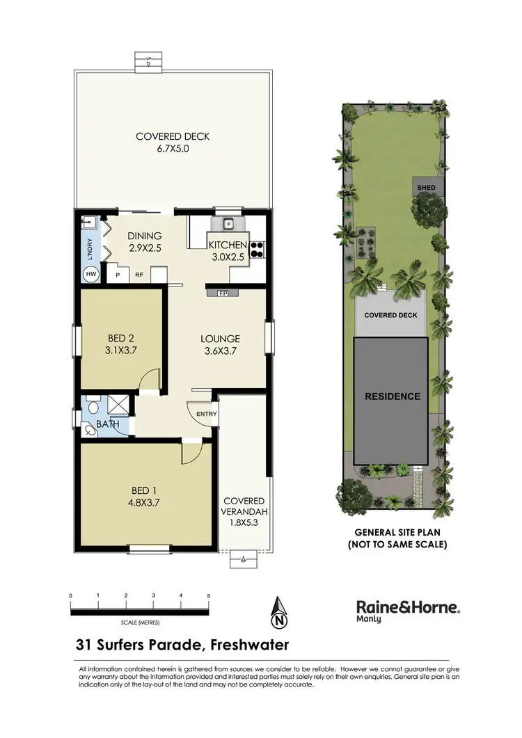Floorplan of Homely house listing, 31 SURFERS PARADE, Freshwater NSW 2096