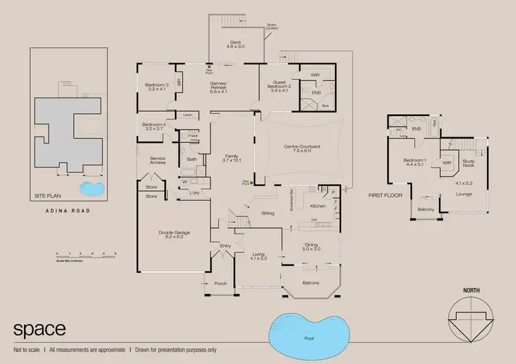Floorplan of Homely house listing, 7 Adina Road, City Beach WA 6015