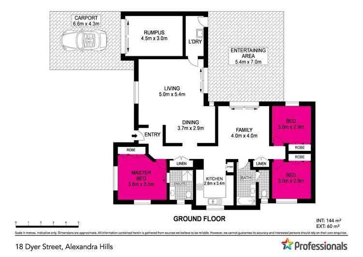 Floorplan of Homely house listing, 18 Dyer Street, Alexandra Hills QLD 4161