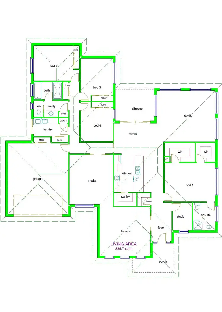Floorplan of Homely land listing, 14a Claremont Way, Orange NSW 2800