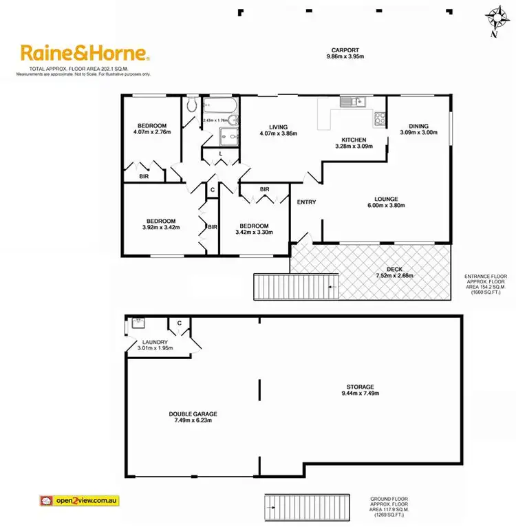 Floorplan of Homely house listing, 2 Lincoln Crescent, North Batemans Bay NSW 2536