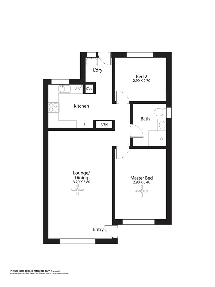Floorplan of Homely unit listing, 5/54 Wheatsheaf Road, Morphett Vale SA 5162