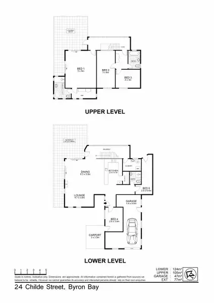 Floorplan of Homely house listing, 24 Childe Street, Byron Bay NSW 2481