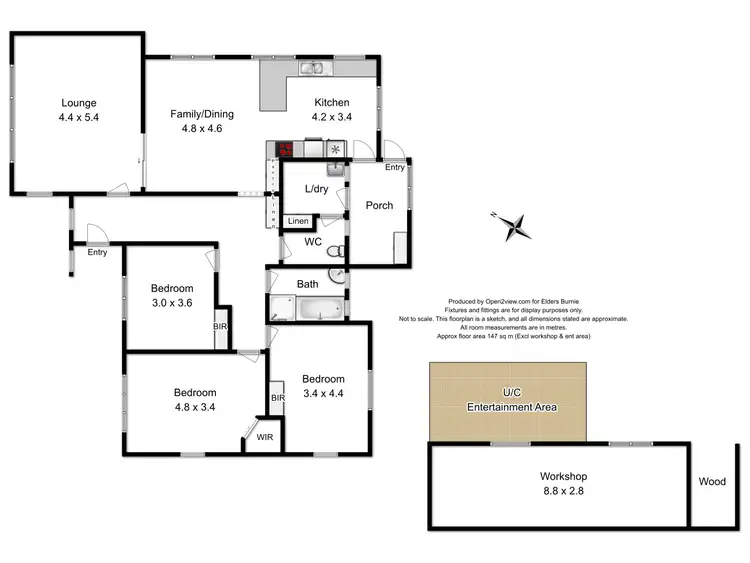 Floorplan of Homely house listing, 7 Deacon Street, Upper Burnie TAS 7320