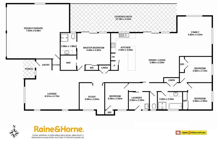 Floorplan of Homely house listing, 6 Crinum Place, Catalina NSW 2536