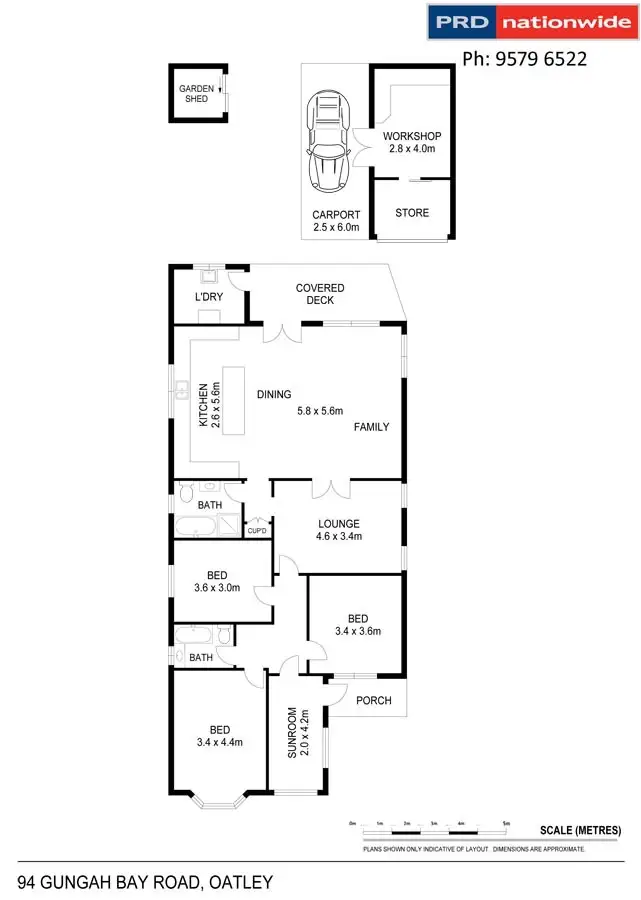Floorplan of Homely house listing, 94 Gungah Bay Road, Oatley NSW 2223