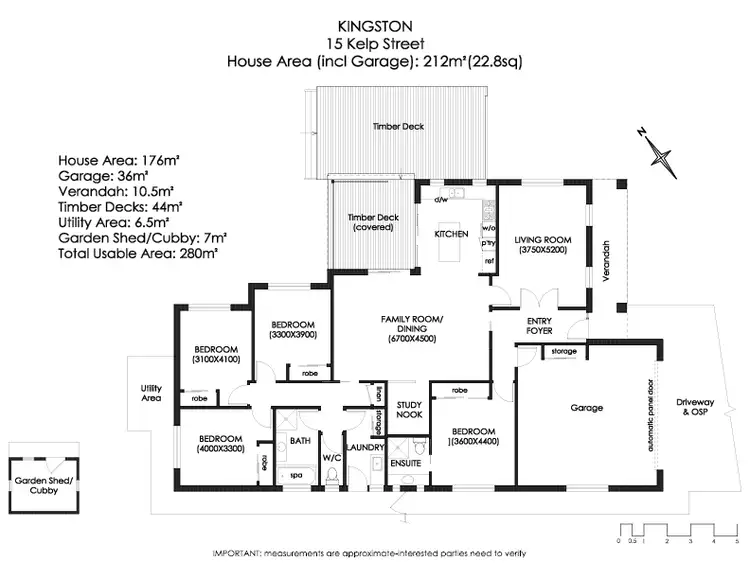 Floorplan of Homely house listing, 15 Kelp Street, Kingston TAS 7050