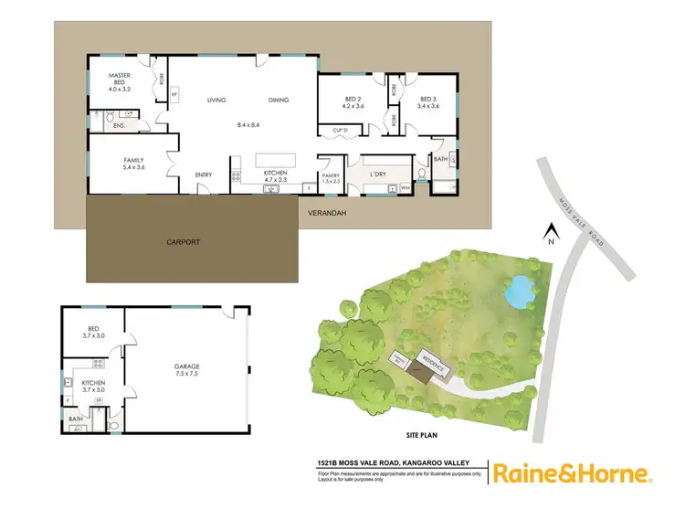 Floorplan of Homely house listing, 1521B Moss Vale Road, Kangaroo Valley NSW 2577