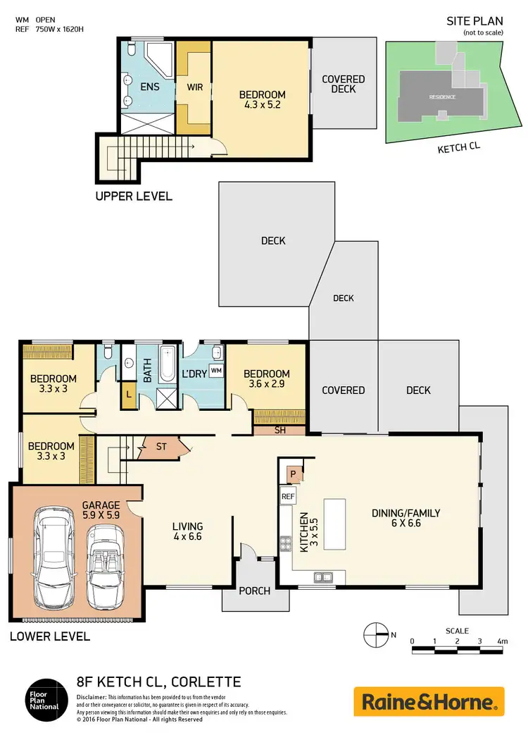 Floorplan of Homely house listing, 8F Ketch Close, Corlette NSW 2315