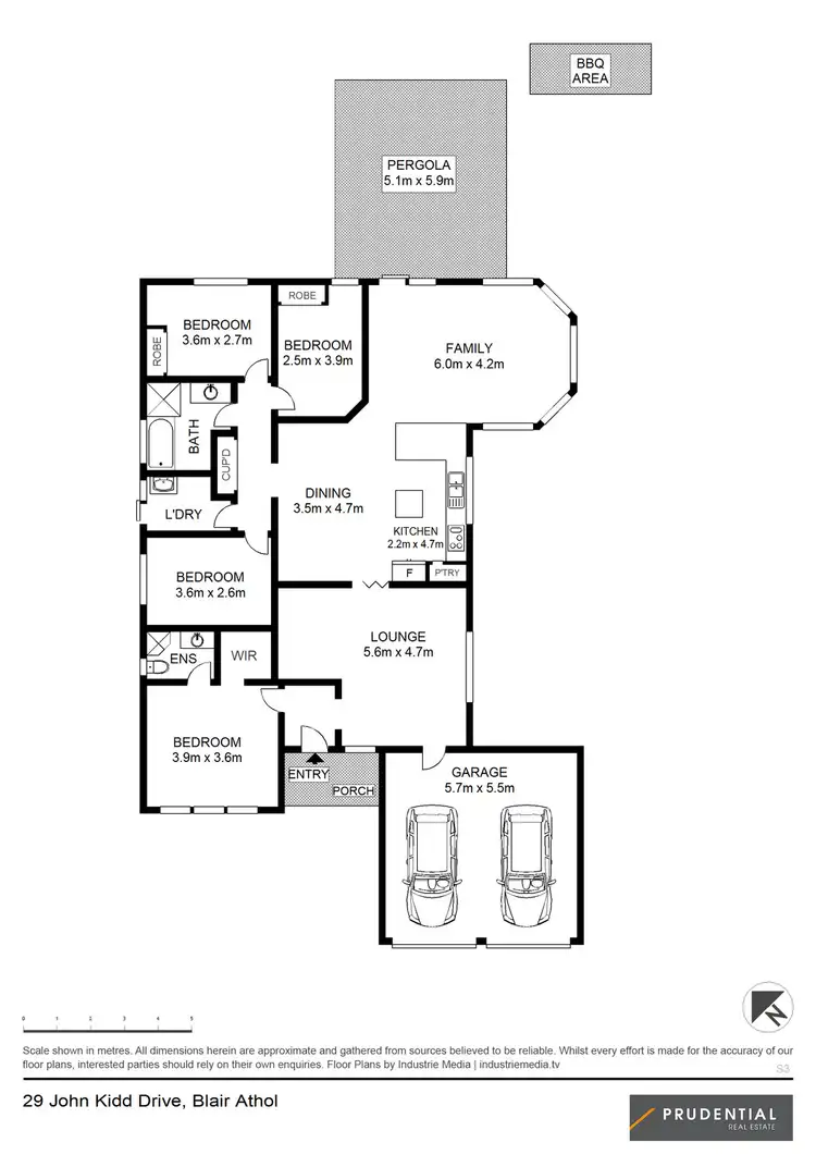 Floorplan of Homely house listing, 29 John Kidd Drive, Blair Athol NSW 2560