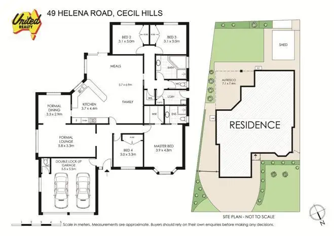 Floorplan of Homely house listing, 49 Helena Road, Cecil Hills NSW 2171